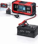 Akıllı Akü Şarj Cihazı Bakım Onarım Akü Şarj Makinesi 12V 15A – 24V 8A Otomatik Dijital Ekran