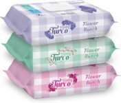 Baby Turco Flower Bunch 90 Yaprak 24lü Paket Islak Havlu