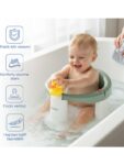 Babyjem Önden Açılır Banyo & Mama Oturağı Soft Yeşil