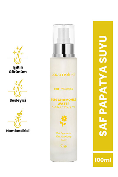 Bade Natural Papatya Suyu Saç Toniği %100 Doğal Ve Saf 100 ml