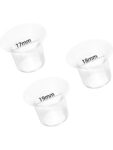 Bebebao Göğüs Pompası Kalkanı Silikon Flanş Küçültücü 17-18-19 mm 3’lü Set  (P1 – Ekpress Model Uyumlu)