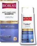 Bioblas Procyanidin & Biotin Saç Dökülmesine Karşı Anti-Stres Şampuan – Bitkisel Kompleks B19, Parabensiz, Tüm Saç Tipleri, 360 ml