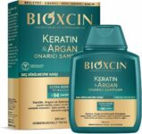Bioxcin Keratin & Argan Onarıcı Şampuan 300 ml – Yıpranmış Saçlar İçin Nemlendirici ve Onarıcı Bakım