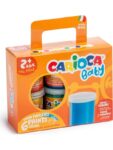 Carioca Yıkanabilir Parmak Boyası – 6 Renk X 80 Gr