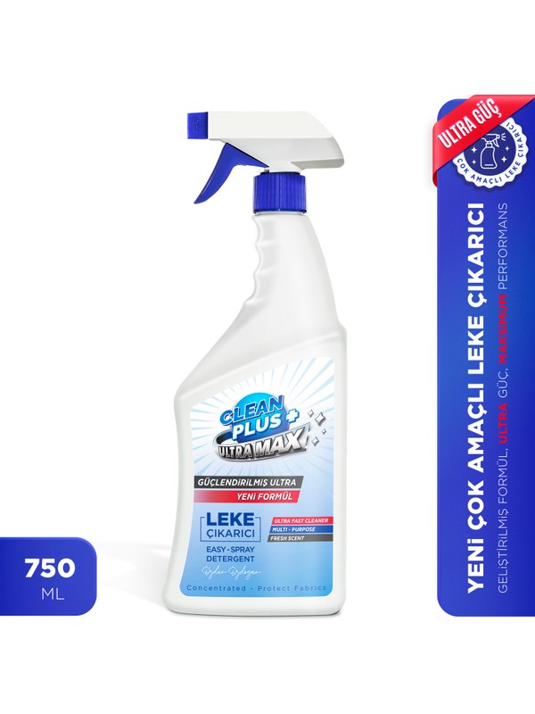 Cleanplus Özden Özdoğan Clean Plus+ Çok Amaçlı Ultra Güçlü Leke Çıkarıcı 750 ml