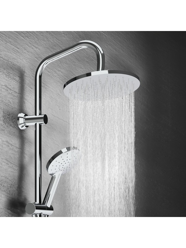 Creavit SH640 Tepe Duş Sistemi Kendinden Temizleyicili (Oval)