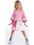 Denokids Unicorn Star Kız Çocuk Elbise