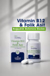 Dr. Ümit Aktaş Vitamin B12 & Folikasit – Aktif B9 – 30 Tablet