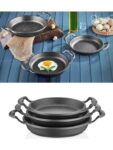Elit Mutfak Gri Granit Kaplama Alüminyum Döküm Sahan Set 3’lü(18-20-22 Cm)