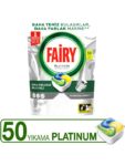 Fairy Platinum Bulaşık Makinesi Deterjanı Kapsülü/ tableti 50 Yıkama