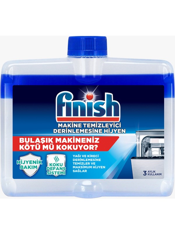 Finish Bulaşık Makinesi Temizleyici Sıvı 250 ml