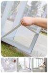 Genel Markalar Sineklik Kendinden Yapışkanlı 100×150 Cm Ölçülü Pencere Sineklik 5 Metre Bant Hediyeli