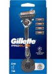 Gillette Proglide Tıraş Makinesi ve Yedek Bıçağı 4’lü + Tıraş Bıçağı Standı