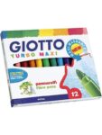 Giotto Turbo Maxi 12’li Keçeli Kalem Seti