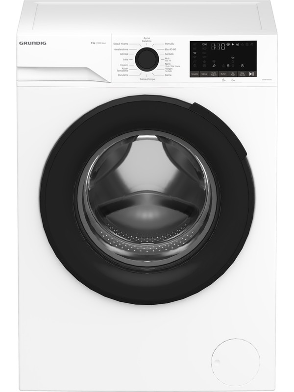 Grundig GNWM 91613 RS 9 kg 1000 Devir Çamaşır Makinesi