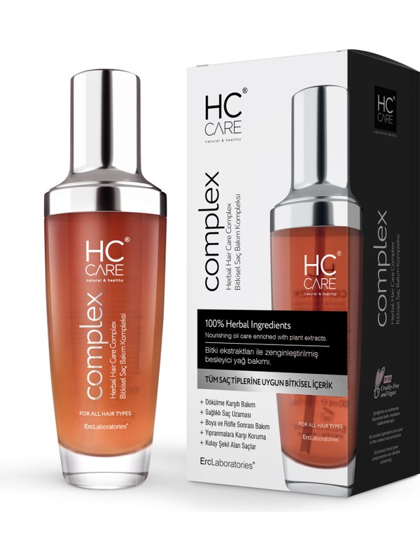 HC Care Complex Bitkisel Saç Bakım Kompleksi – 100 ml