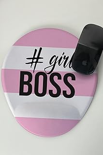Hediyesepeti Girlboss Hashtag Tasarımlı Hediye Mousepad 20 x 20 cm