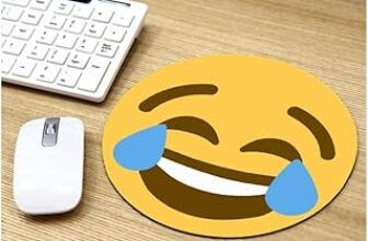 Hediyesepeti Gülen Surat Emoji Tasarımlı Mousepad 20 x 20 cm