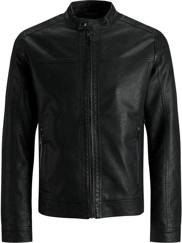 Jack & Jones JJEWARNER JACKET NOOS Siyah Erkek Ceket
