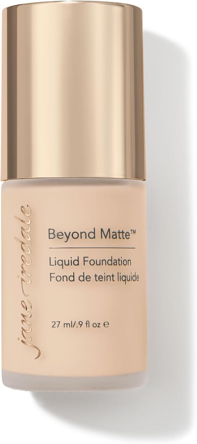 Jane Iredale Beyond Matte Liquid Foundation – Likit Mat Fondöten M7 1 Paket (1 x 27 ml)