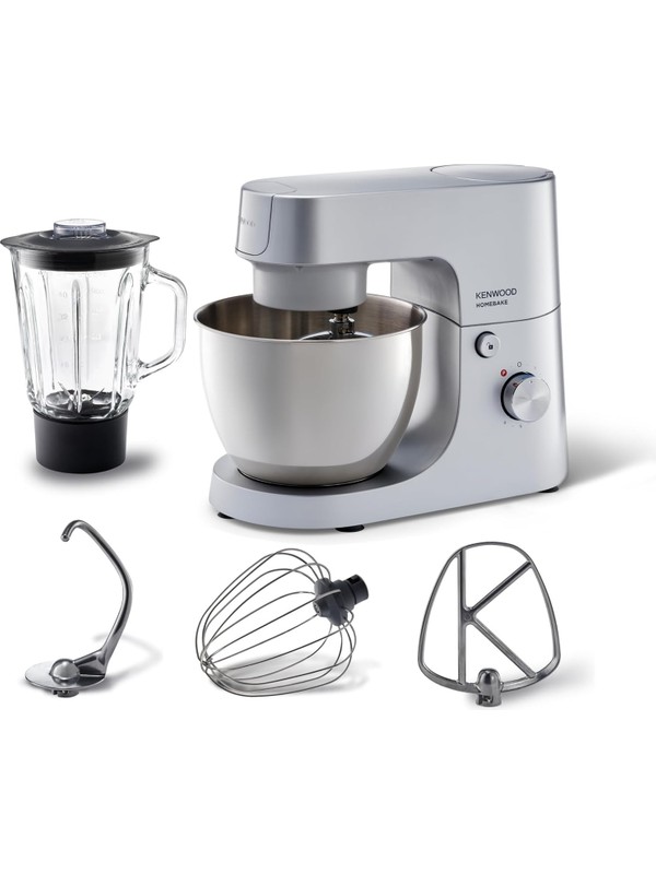 Kenwood Homebake Plus KHH01.120SI Gri Stand Mikser Hamur Yoğurma Makinesi Ayarlanabilir Hız