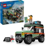 LEGO City 4×4 Arazi Dağ Arabası 60447-6 Yaş ve Üzeri Çocuklar için Yaratıcı Oyuncak Yapım Seti, Doğum Günü Hediyesi (221 Parça)