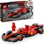 LEGO Speed Champions Ferrari SF-24 F1 Yarış Arabası 77242 – 10 Yaş ve Üzeri Kız ve Erkek Çocukları için Koleksiyonluk Sürücü Minifigürü İçeren Yapım Seti, Motor Hayranları için Model Kiti (275 Parça)