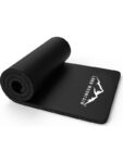 Lord Mountain Premium Pilates Yoga Matı,spor Matı,egzersiz Matı,pilates Minderi,kaymaz TABAN,180X55 cm 10 mm Siyah