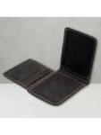Luqa Leather %100 Hakiki Deri El Yapımı Erkek Cüzdanı | Minimalist Tasarım | 12 Bölmeli | Kartlık | Siyah