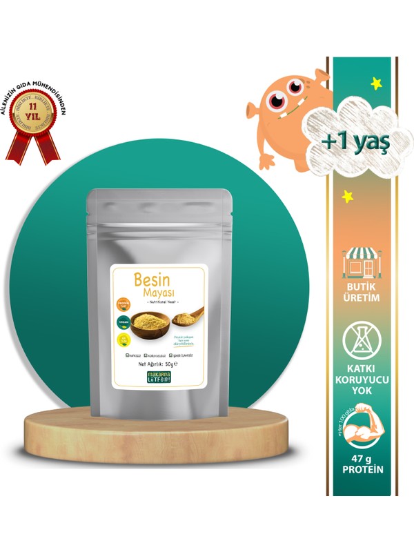 Makarna Lütfen Besin Mayası (Katkısız-50 gram)