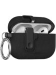 MobaxAksesuar Apple Airpods Pro 3. Nesil ile Uyumlu Kılıf Standlı Kilitli Tpu Premium Matte Trip Case