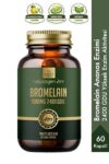 Naturagen Bromelain 2400 GDU 1000 mg 60 Kapsül | Ananas Kaynaklı Enzim | Yüksek Enzim Aktivitesi