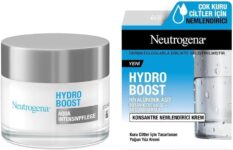 Neutrogena Hydro Boost Water Jel Nemlendirici Normal Ciltler için 50 ml— Hyalüronik asit içeren, tüm cilt tipleri için nemlendirici krem — Taze ve ışıltılı bir görünüm için nemlendirici jel
