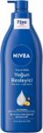NIVEA Besleyici Vücut Sütü 400 ml, Kuru ve Çok Kuru Ciltler, 72 Saat Yoğun Nemlendirici,Badem Yağı