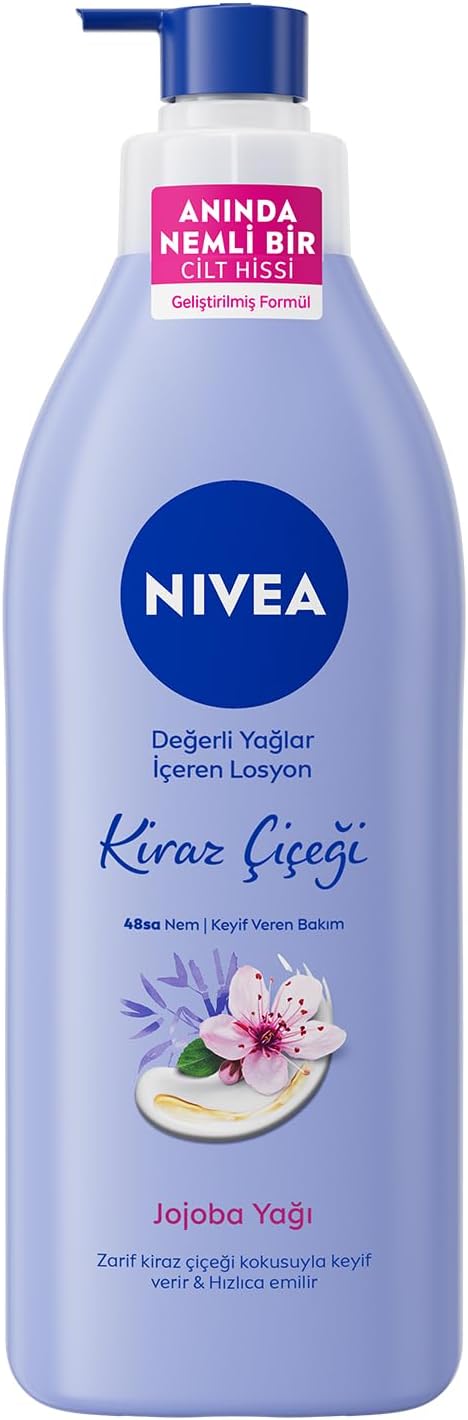 NIVEA Nemlendirici El ve Vücut Bakım Kremi Cocoa Butter 400 ml,72 Saat Nemlendirici,Kakao Yağı,E Vitamini,Kakao Kokusu