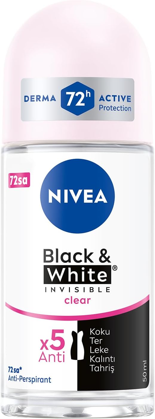 NIVEA MEN Erkek Roll-on Deodorant Deep Beat 50 ml, 72 Saat Ter ve Ter Kokusuna Karşı Anti Perspirant Koruma