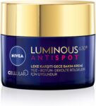 NIVEA Luminous630 Leke Karşıtı Gece Yüz Bakım Kremi 50ml,Nemlendirici,Hyaluronik Asit,Thiamidol,Tüm Cilt ve Leke Tipleri