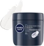 NIVEA MEN Erkek El ve Vücut Bakım Kremi Deep Dimension 400ml,Yoğun Nemlendirici,Ferah Koku,Yenileyici Bakım