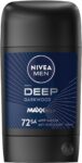 NIVEA MEN Erkek Stick Deodorant Deep Dimension 50 ml,72 Saat Ter ve Ter Kokusuna Karşı Anti Perspirant Koruma,Aktif Karbon