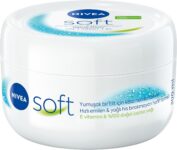 NIVEA Soft Nemlendirici Bakım Kremi 300 ml, 48 Saat Nemlendirme, Jojba Yağı,E Vitamini, Yüz,El,Vücut İçin,Paraben İçermez