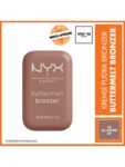 NYX Professional Makeup Buttermelt Kremsi Pudra Bronzer 02 All Buttad Up 12 Saat Kalıcı Etki