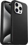 OtterBox iPhone 15 Pro için Symmetry Kılıf, Düşmeye Dayanıklı, Koruyucu İnce Kılıf, Askeri Standartlara Göre 3X Test Edilmiştir, Siyah