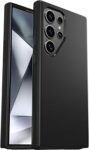 OtterBox Simetri Samsung Galaxy S24 Ultra için kılıf, darbeye dayanıklı, düşmeye dayanıklı, ince koruyucu kılıf, askeri standartlara göre 3 kat daha fazla düşme, siyah