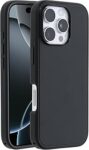 OtterBox Symmetry Serisi iPhone 16 Pro Uyumlu MagSafe Kılıf, Darbeye ve Düşmeye Karşı Koruyucu Kılıf- Siyah