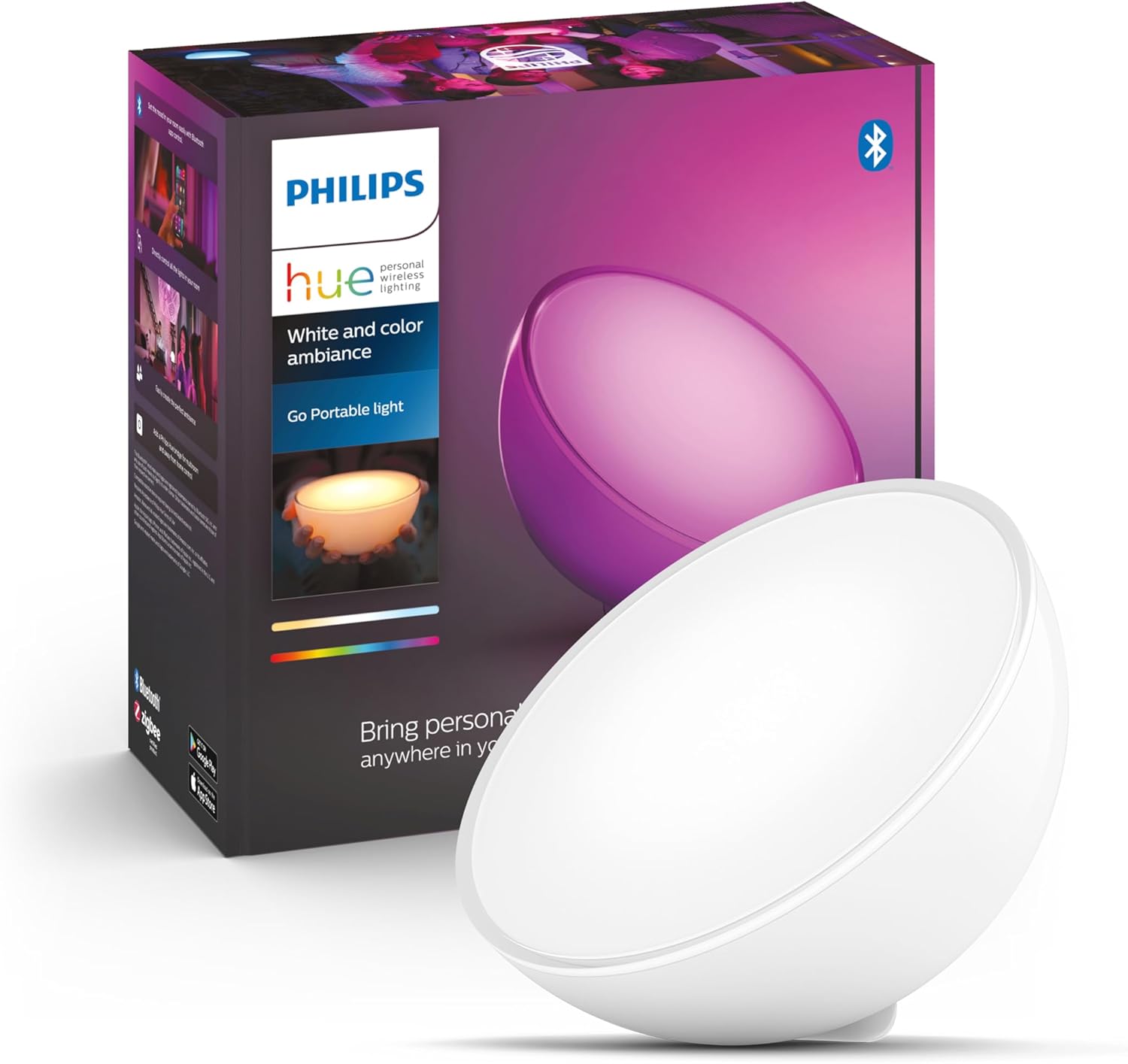 Philips Hue Play, Akıllı LED Aydınlatma, Siyah, Güç Adaptörü Dahil