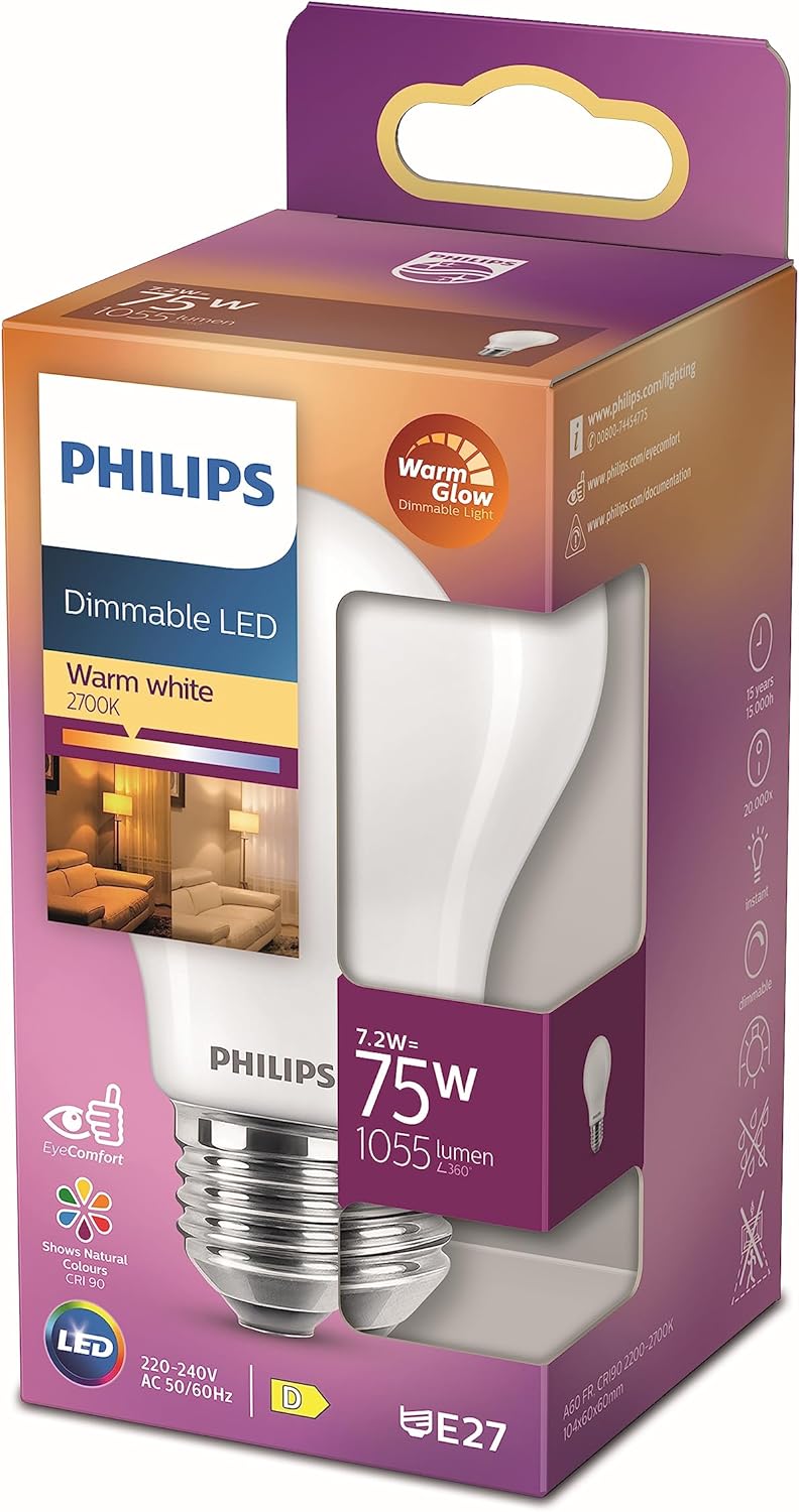 Philips LED classic 25W BA35 E14 WW CL Dim Edilmez Sarı Işık Filament Ampul