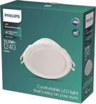 Philips LED gömme spot Meson, yuvarlak, beyaz, 12.5 W, nötr beyaz ışık (3.000 K)