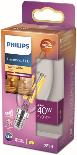 Wiz Filament Ampul Şeffaf 40W A60 E27