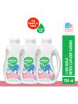Siveno %100 Doğal Bebek Çamaşır Sabunu Kendinden Yumuşatıcılı Bitkisel Deterjan Konsantre 750 ml X3 Adet