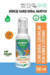 Siveno %100 Doğal Çocuk Güneş Losyon Leke Karşıtı Antioksidan Nemlendirici Vegan SPF 50+ UVA UVB 100 ml